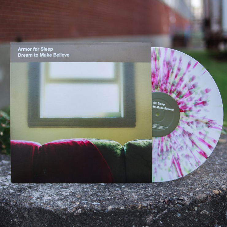 Dream To Make Believe • White W/ Green & Maroon Splatter • Limited to 750