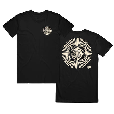 Fire Flower • Black • T-Shirt