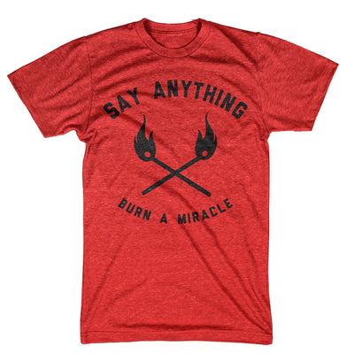Burn A Miracle • Red • T-Shirt