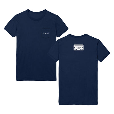 Logo Pocket • Navy • T-Shirt