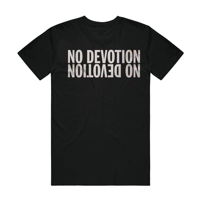 NO DEVOTION • Mirror • Black • T-Shirt