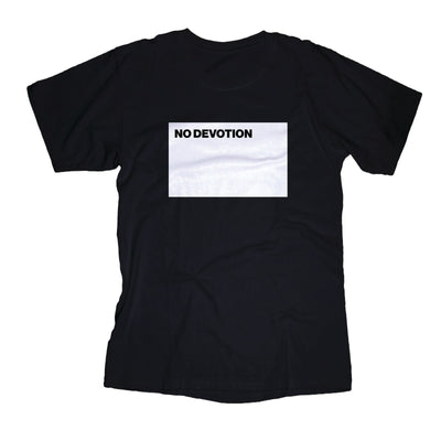 NO DEVOTION • Flag • Black • T-Shirt
